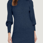 Vestito corto Only onlkatia l/s cc knt Blue Denim - Foto 1