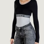 Body Karl Lagerfeld Jeans klj blocked body Black-White - Foto 1