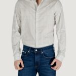 Camicia manica lunga Armani Exchange Panna - Foto 1