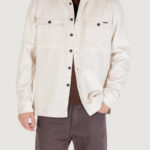 Camicia manica lunga Gianni Lupo overshirt Panna - Foto 1