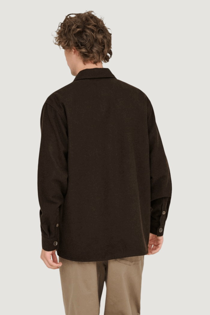 Camicia manica lunga Only & Sons onspaul rlx overshirt Marrone