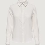 Camicia manica lunga Only onlvinnie ls shirt wvn Bianco - Foto 1