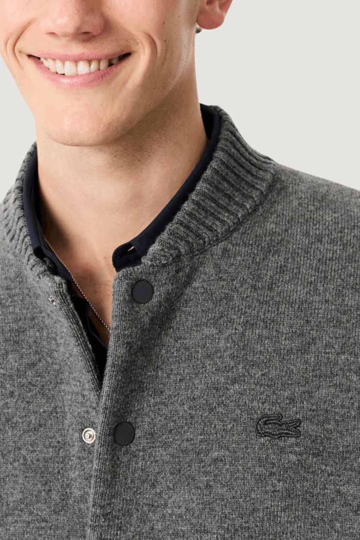 Cardigan LACOSTE  Grigio