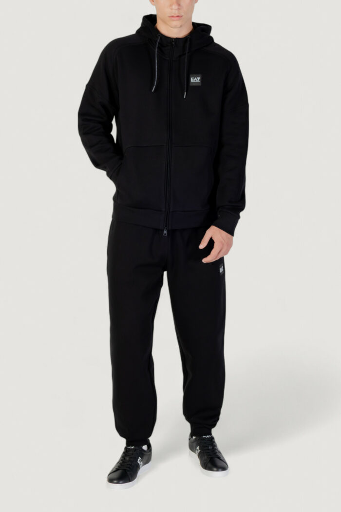 Tuta EA7  Nero – Bianco