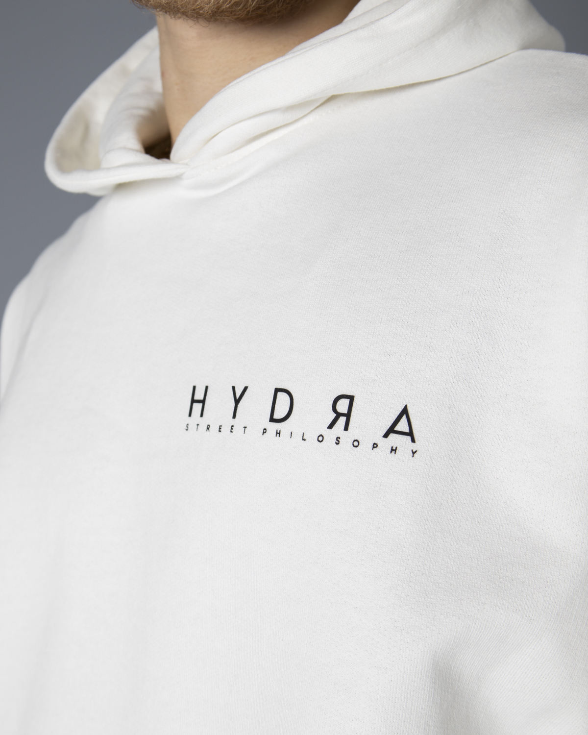 Tuta Hydra Clothing stampa logo Panna - Foto 3