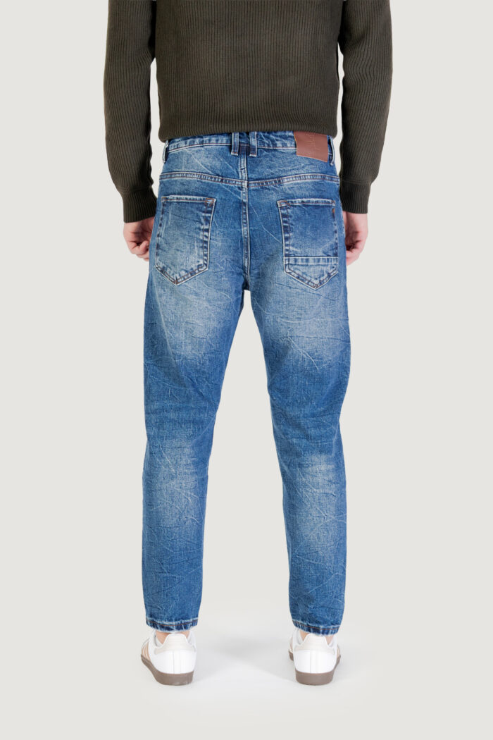 Jeans slim Gianni Lupo mike95 carrot fit Denim