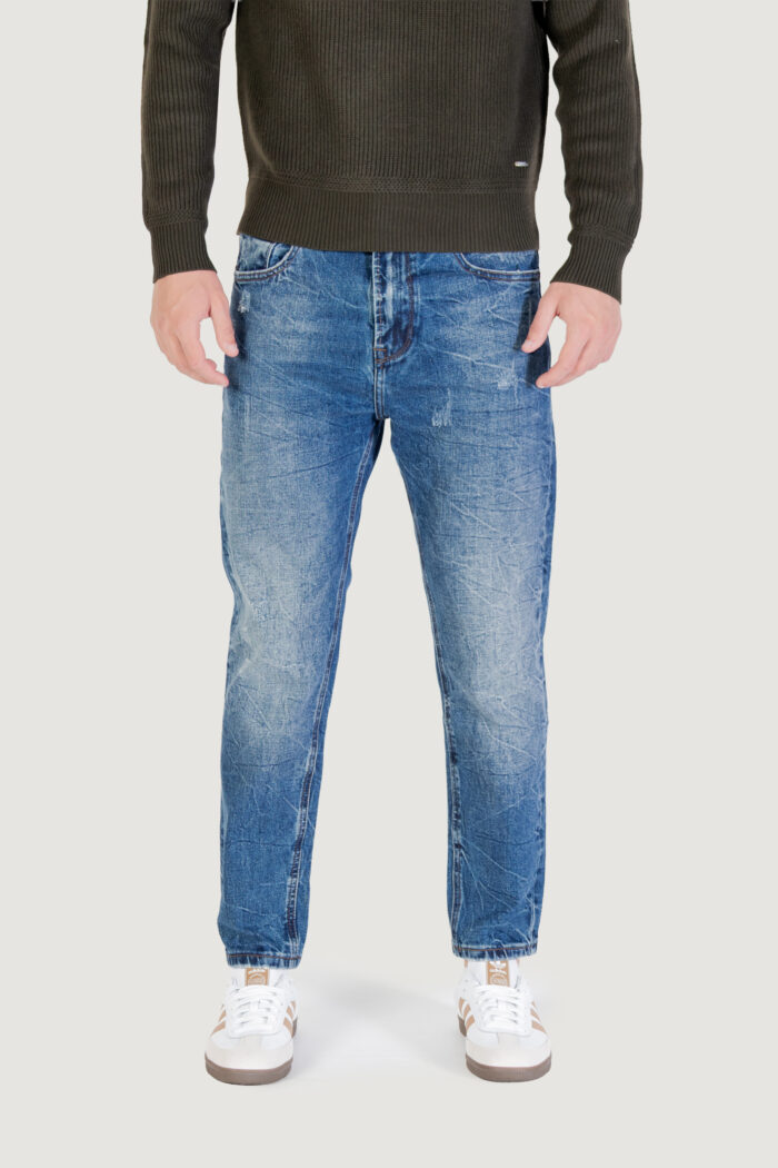 Jeans slim Gianni Lupo mike95 carrot fit Denim