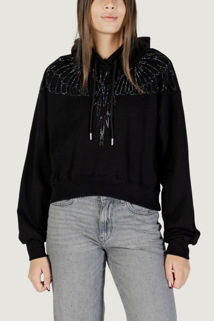 Felpa con cappuccio COUNTY OF MILAN  Nero