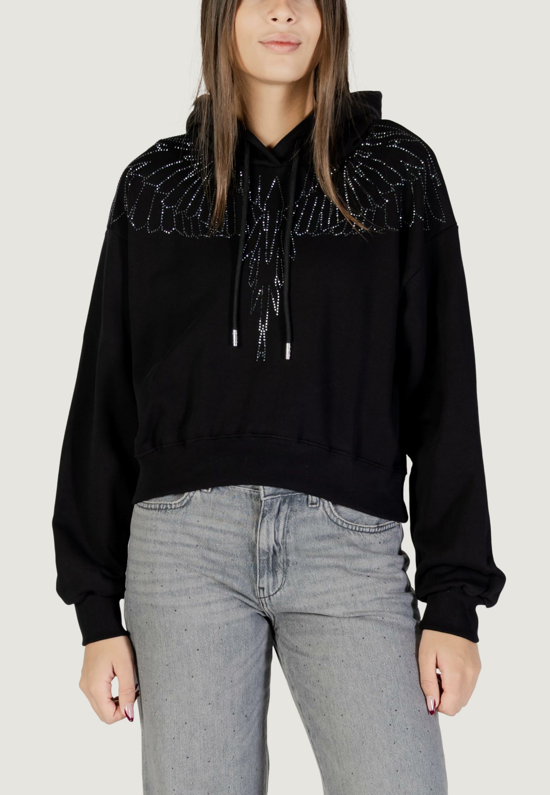 Felpa con cappuccio COUNTY OF MILAN Nero - Foto 1