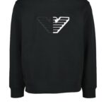 Felpa con cappuccio Emporio Armani Nero - Foto 1