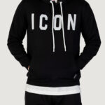 Felpa con cappuccio Icon Black-White - Foto 1