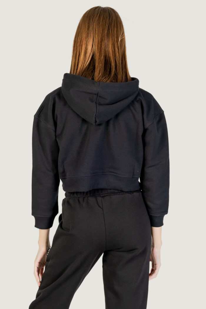 Felpa con cappuccio Icon Nero