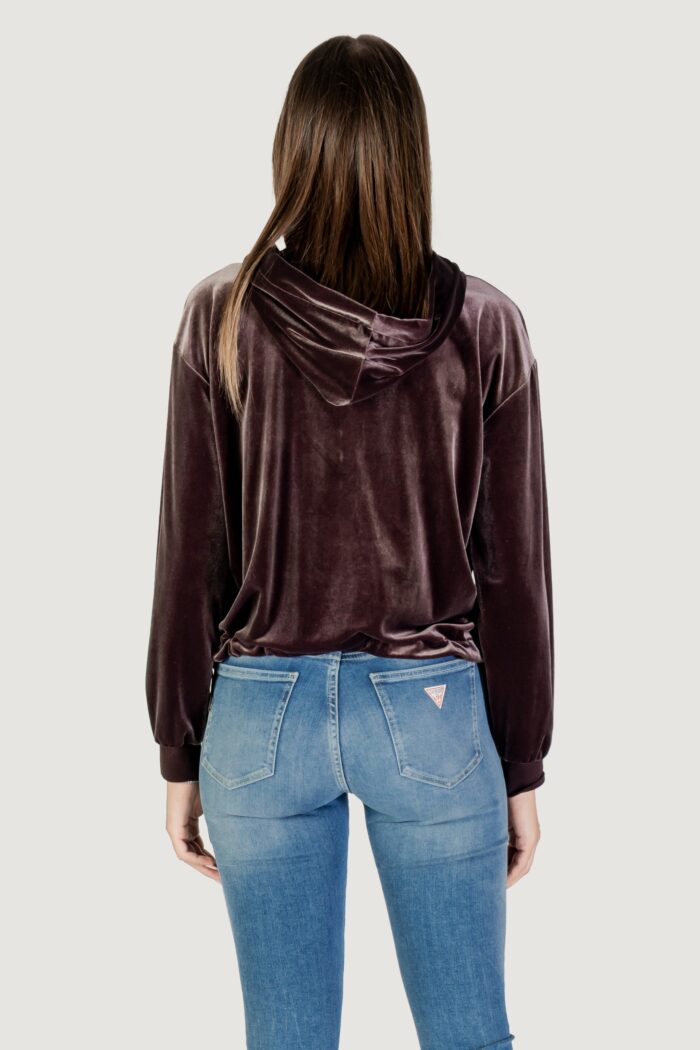 Felpa con cappuccio Liu-Jo felpa aperta Cioccolato