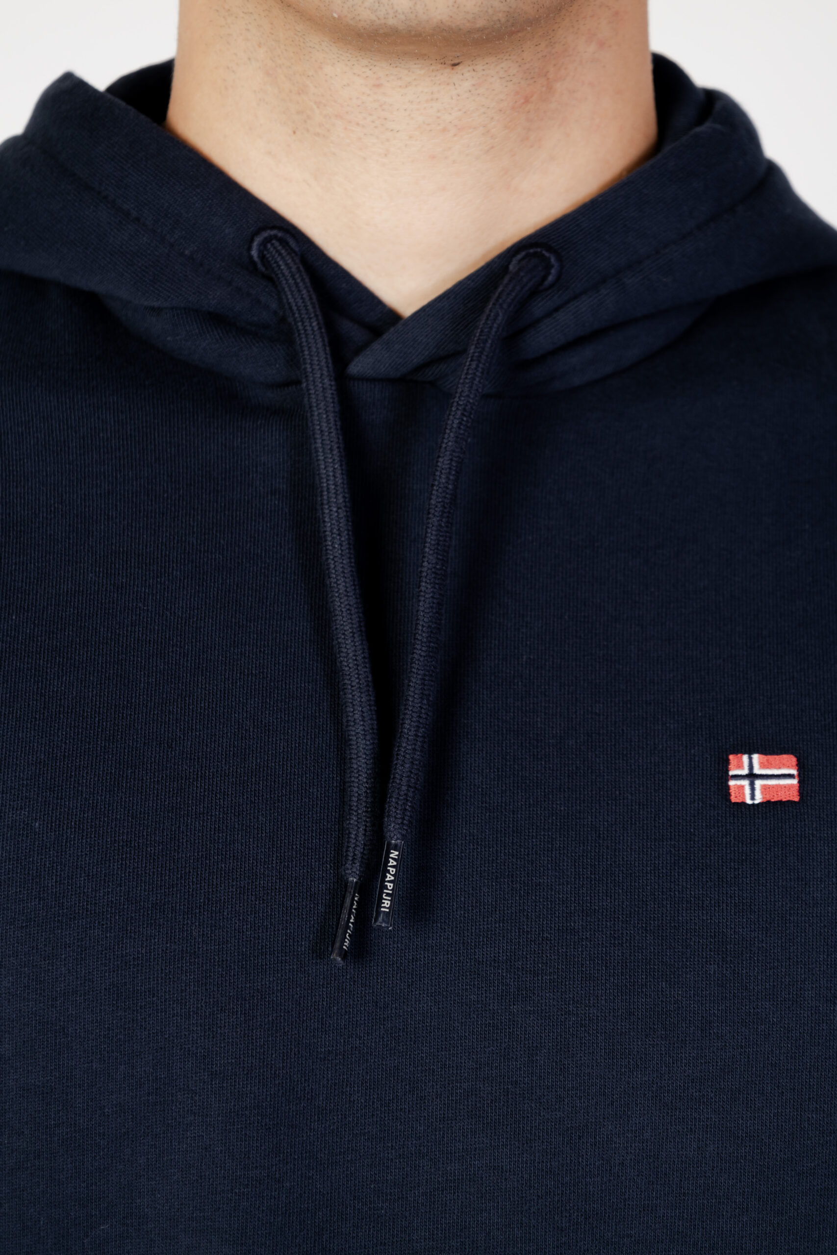 Felpa con cappuccio Napapijri balis hood Blu - Foto 3