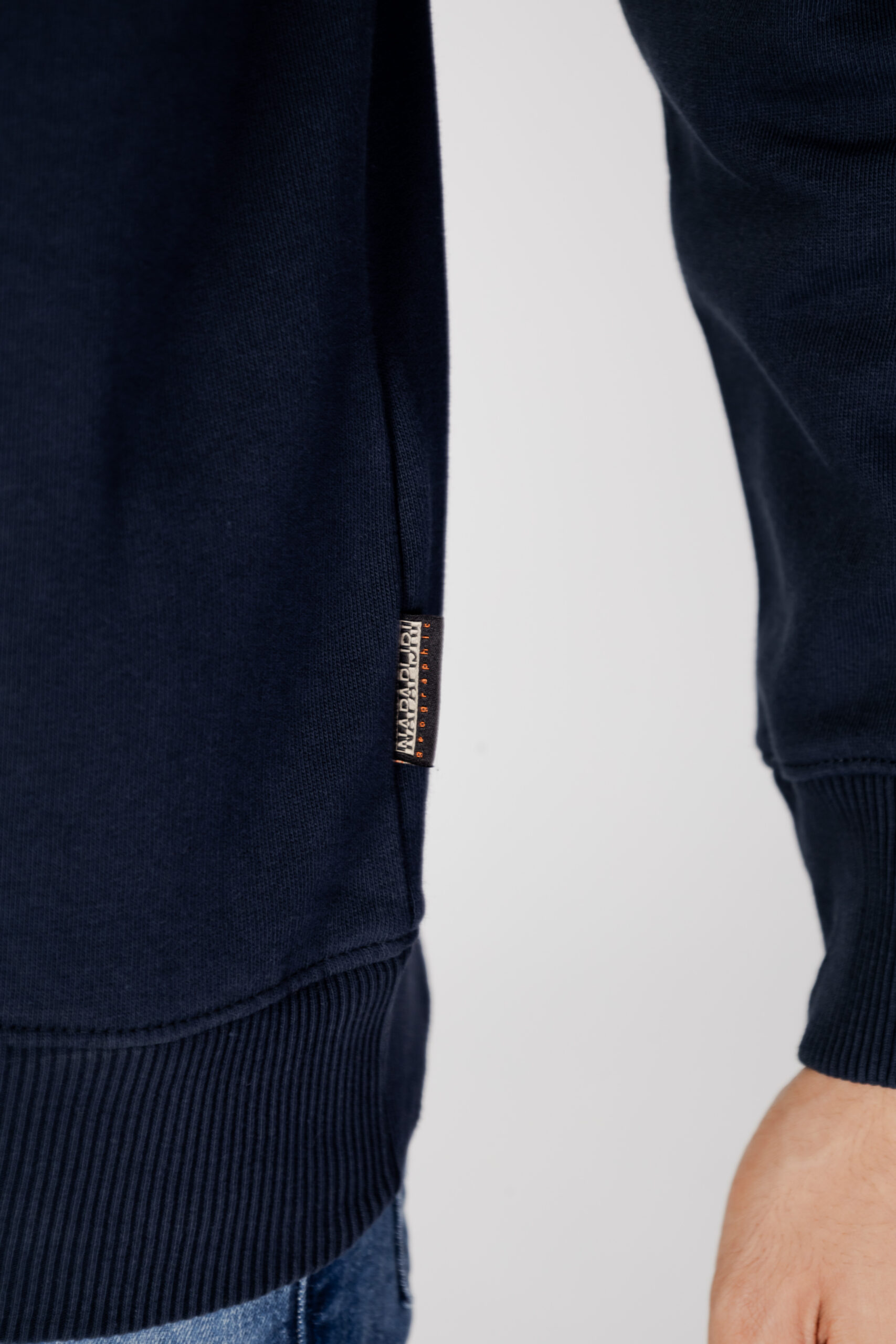 Felpa con cappuccio Napapijri balis hood Blu - Foto 5