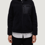 Felpa con cappuccio Napapijri yupik og h w Nero - Foto 1