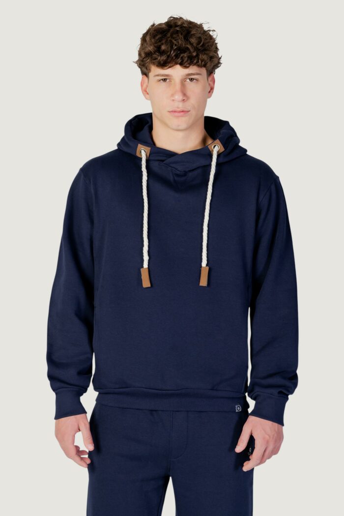 Felpa con cappuccio YOS  Blu