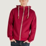 Felpa con cappuccio YOS Bordeaux - Foto 1