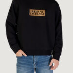 Felpa senza cappuccio Armani Exchange Nero - Oro - Foto 1