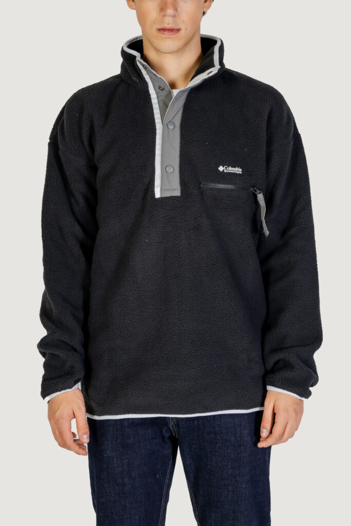 Felpa senza cappuccio COLUMBIA helvetia™ ii half snap fleece Nero