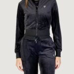 Felpa senza cappuccio Guess Active couture full zip sweatshirt Nero - Foto 1