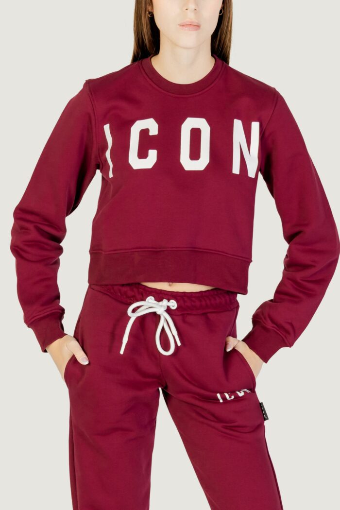 Felpa senza cappuccio Icon  Bordeaux
