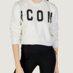 Felpa senza cappuccio Icon Panna - Foto 1