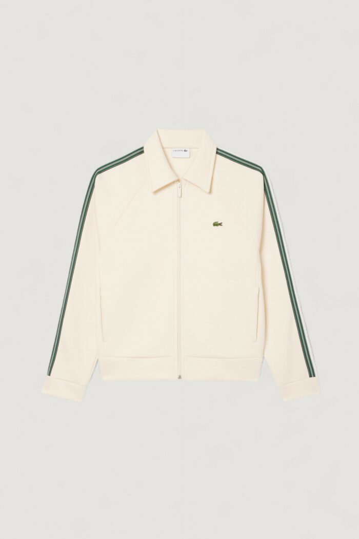 Felpa senza cappuccio LACOSTE  Panna