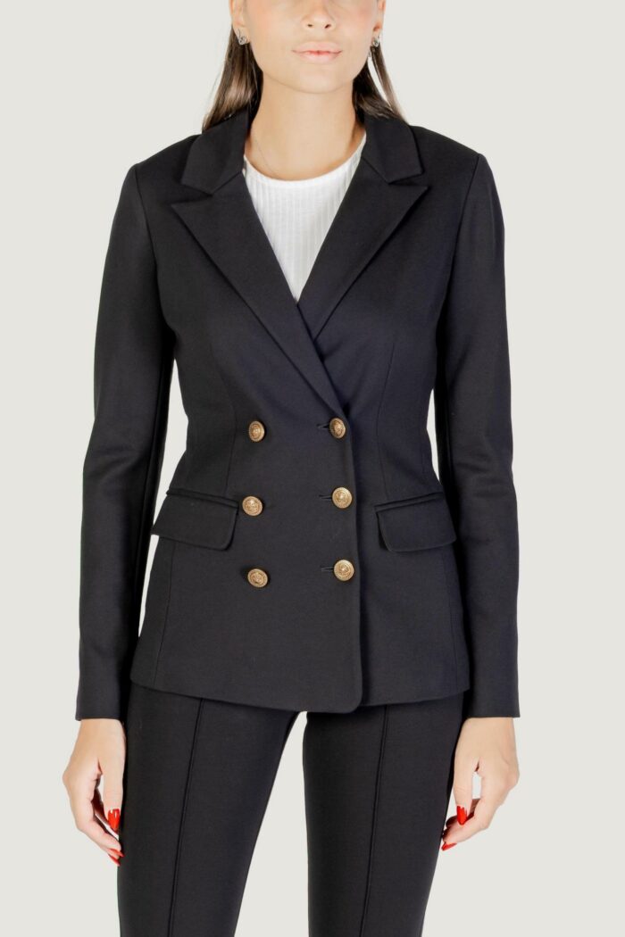Giacca Guess maelice double breast blazer Nero