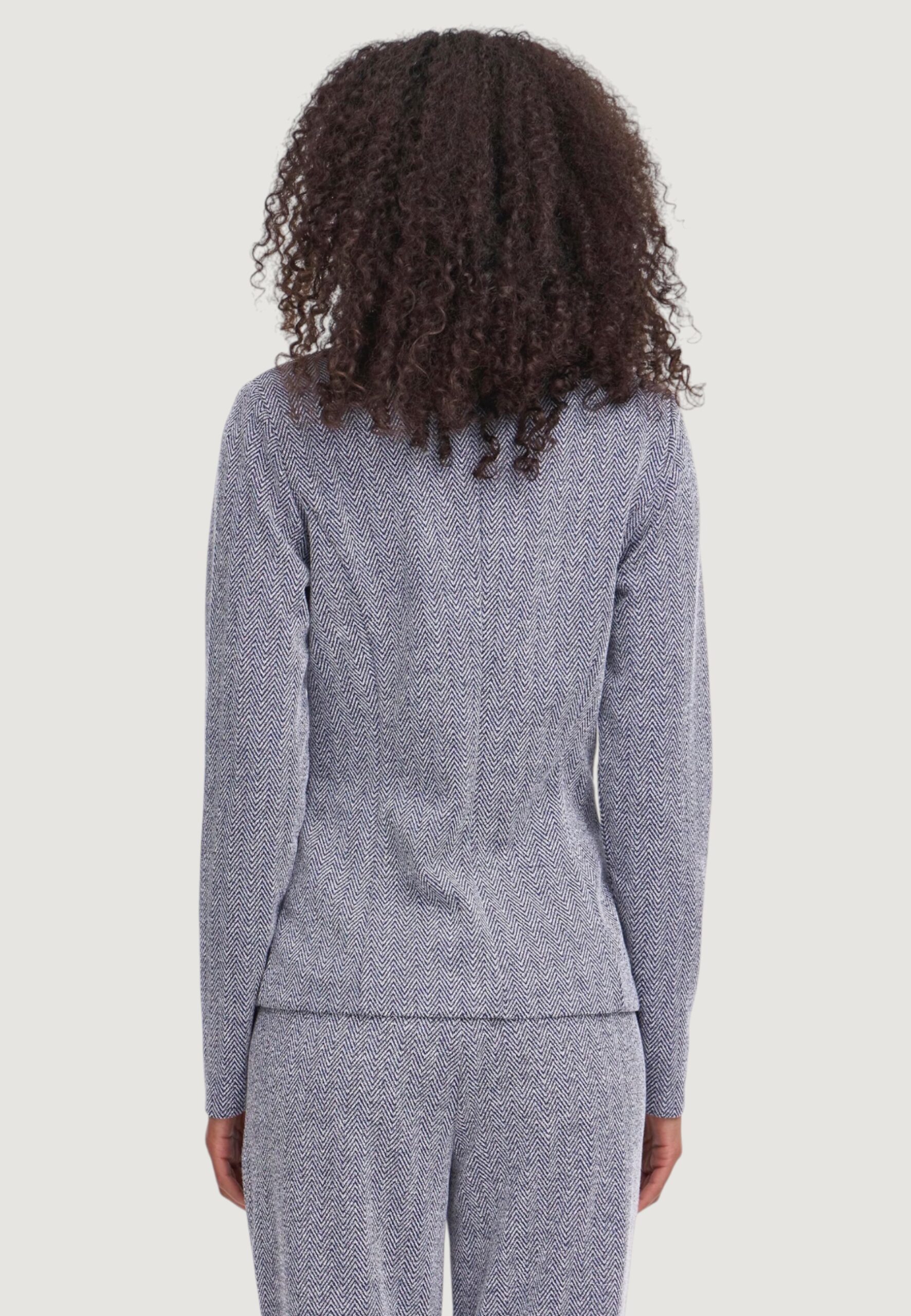 Giacca ICHI ihkate jacquard bl4 Blu - Foto 3