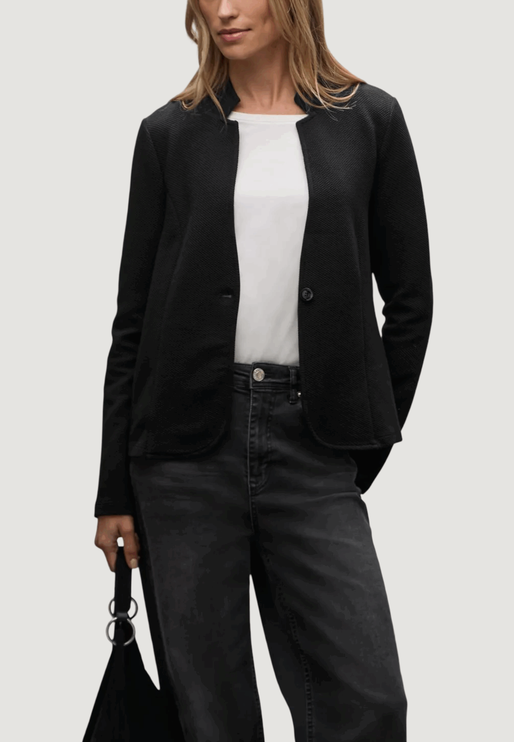 Giacca Street One eos_jaquard blazer Nero - Foto 1