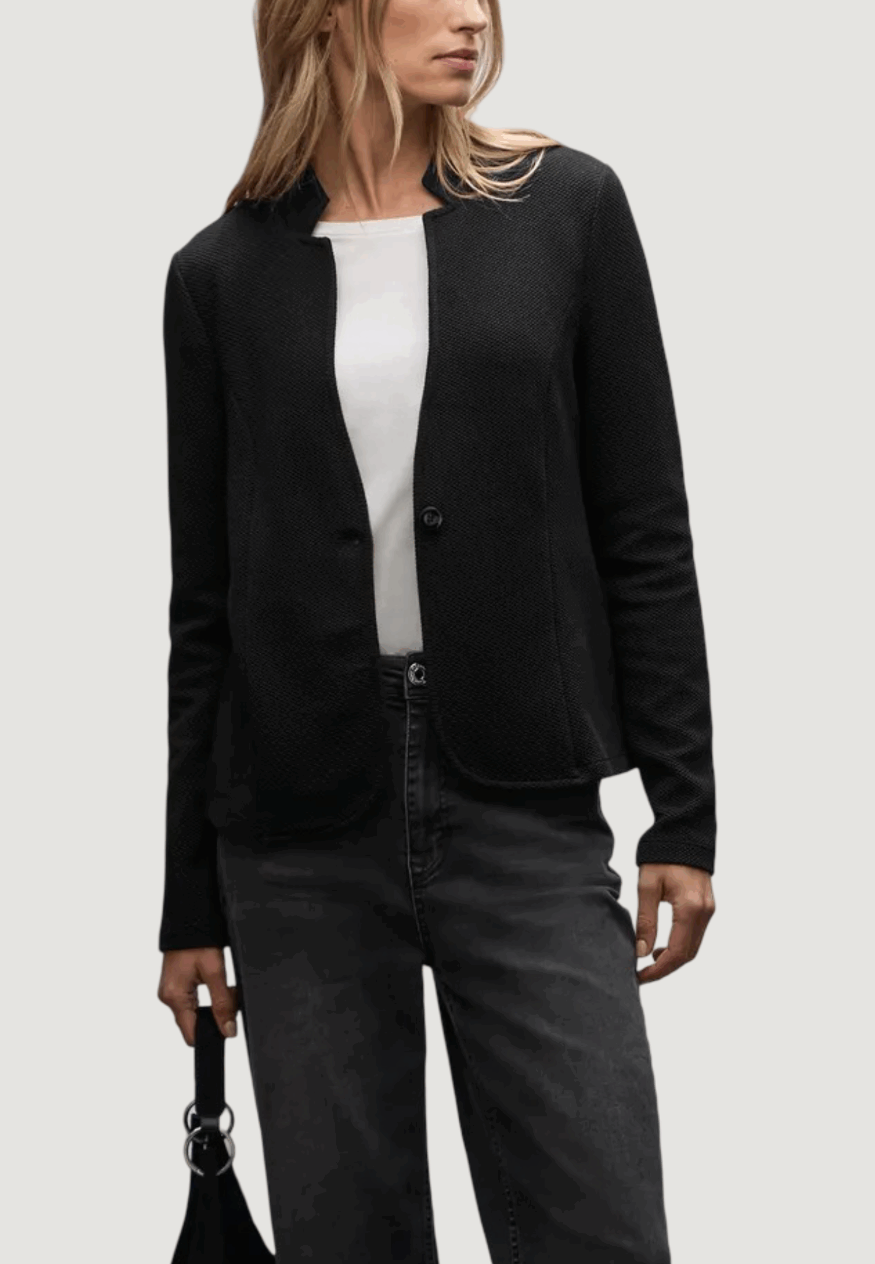 Giacca Street One eos_jaquard blazer Nero - Foto 3