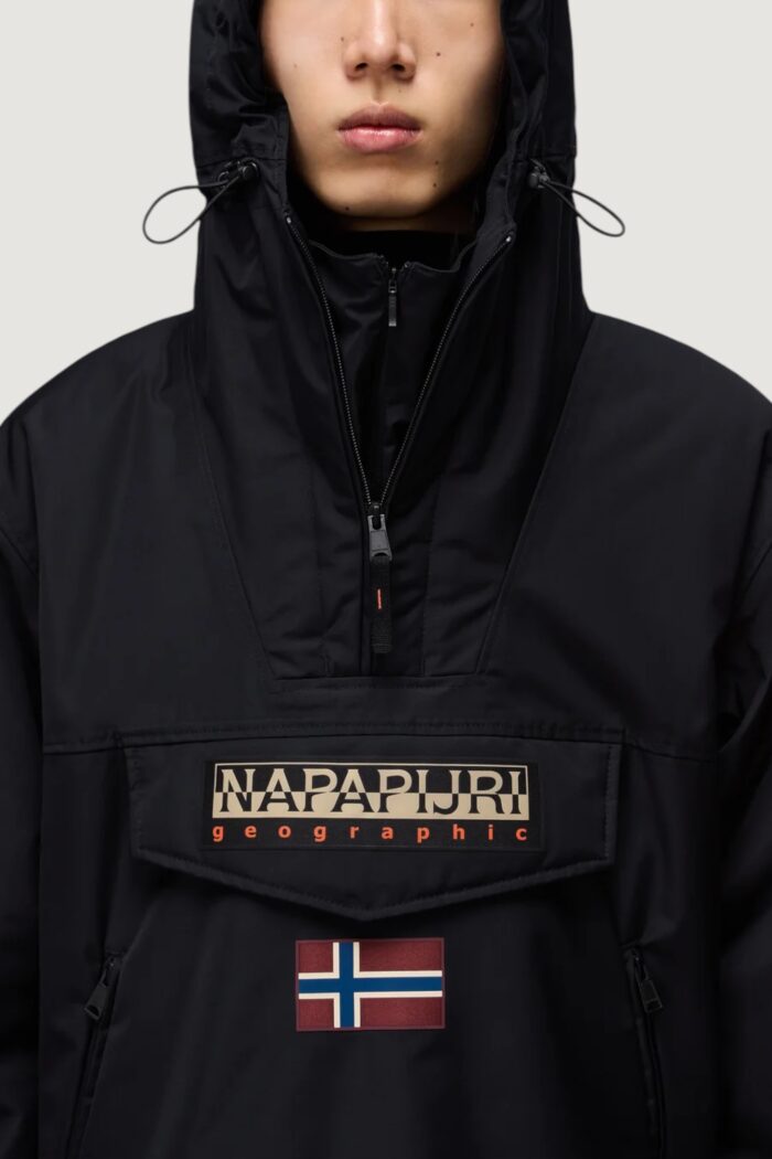 Giacchetto Napapijri rainforest next Nero