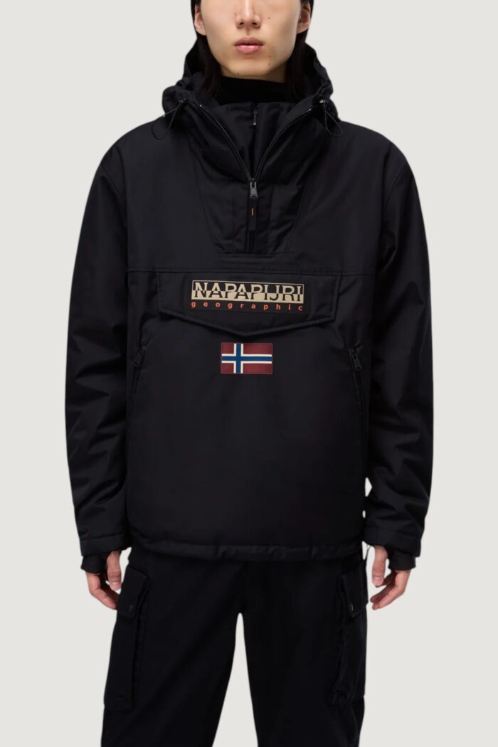 Giacchetto Napapijri rainforest next Nero