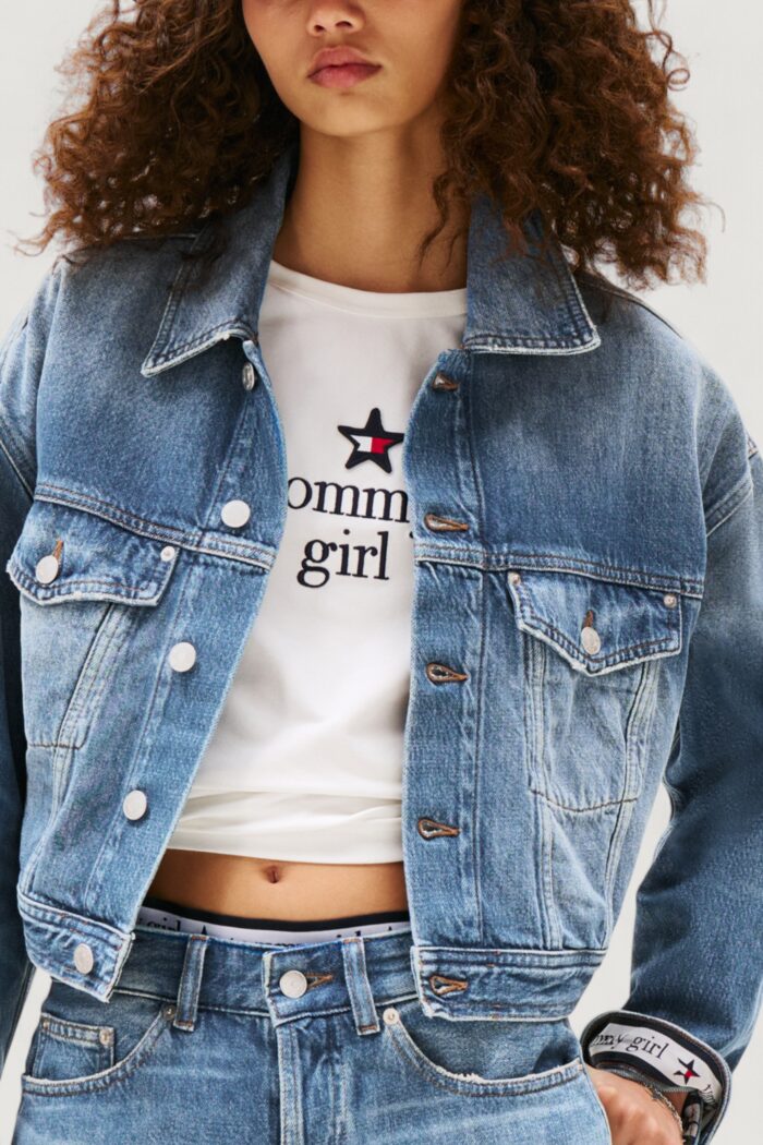 Giacchetto Tommy Hilfiger Jeans tommy girl ovsz crp Indigo