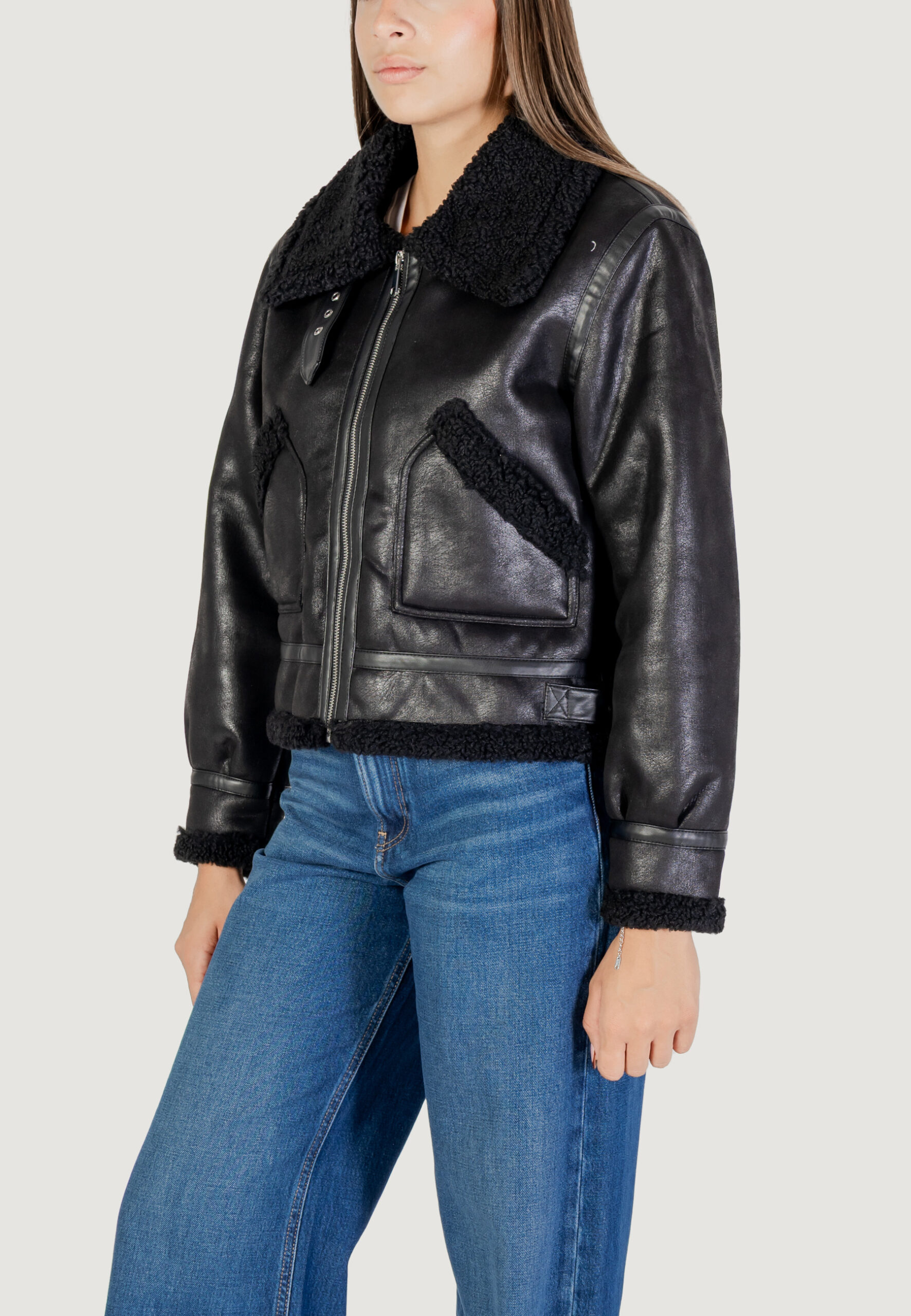 Giubbotto Choral Nero - Foto 4