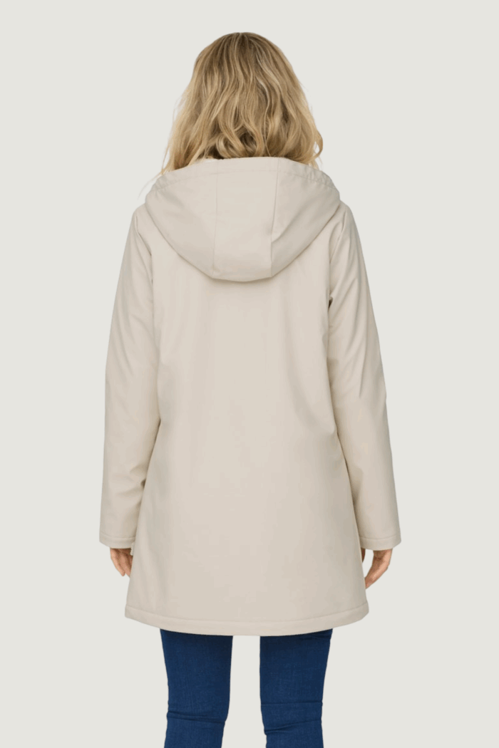 Giubbotto Only onlsally raincoat otw noos Beige chiaro