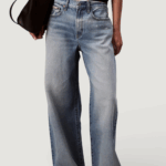 Jeans bootcut Calvin Klein Jeans the wide leg rainy b Denim - Foto 1