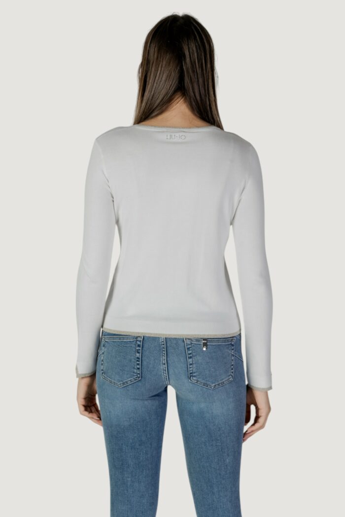 Cardigan Liu-Jo ecs aperta m/l Bianco
