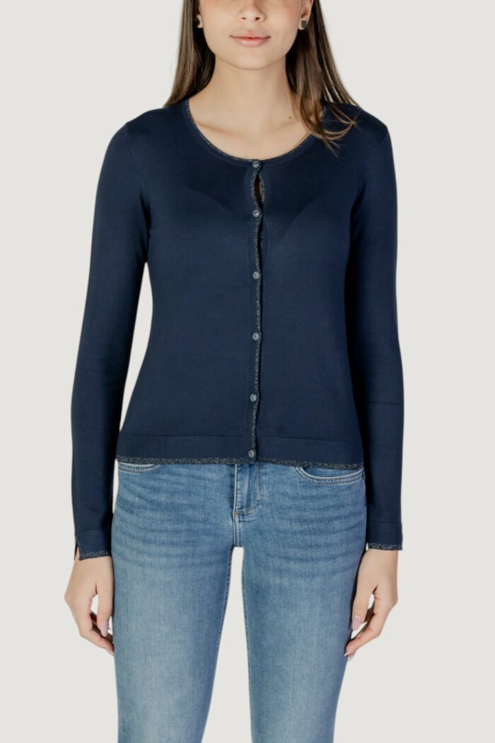 Cardigan Liu-Jo ecs aperta m/l Blu marine
