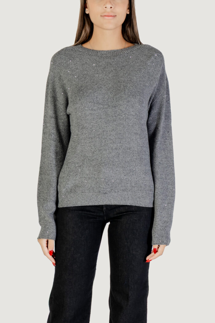 Maglia Liu-Jo maglia chiusa m/l Grigio