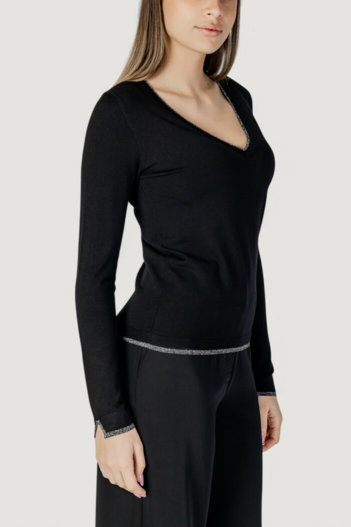 Maglia Liu-Jo ecs chiusa m/l Nero