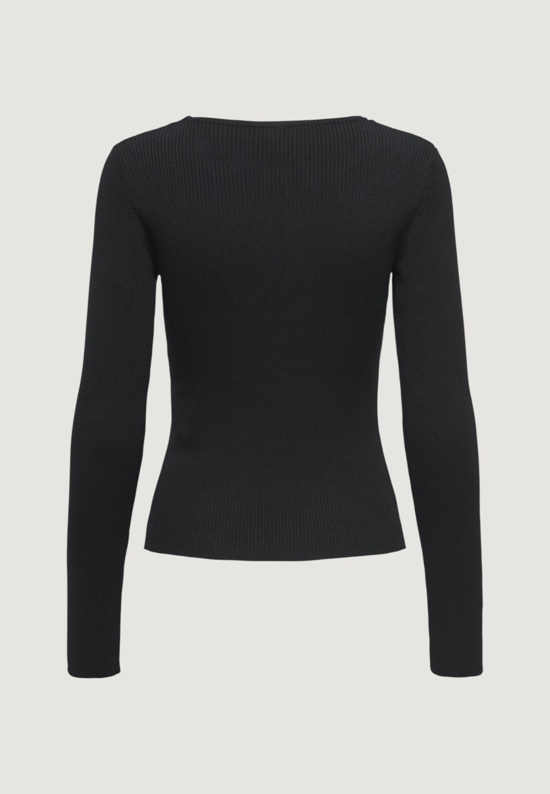 Maglia Only onlemma ls bling o-neck knt Nero - Foto 2