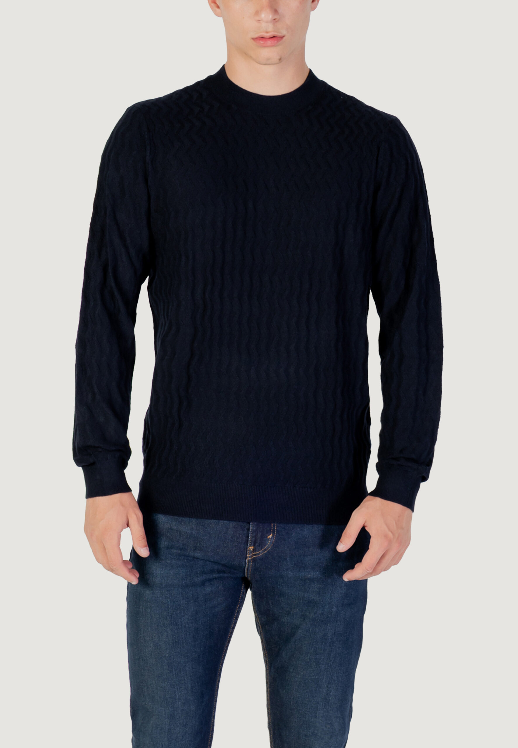 Maglione Armani Exchange pullover Blue scuro - Foto 1
