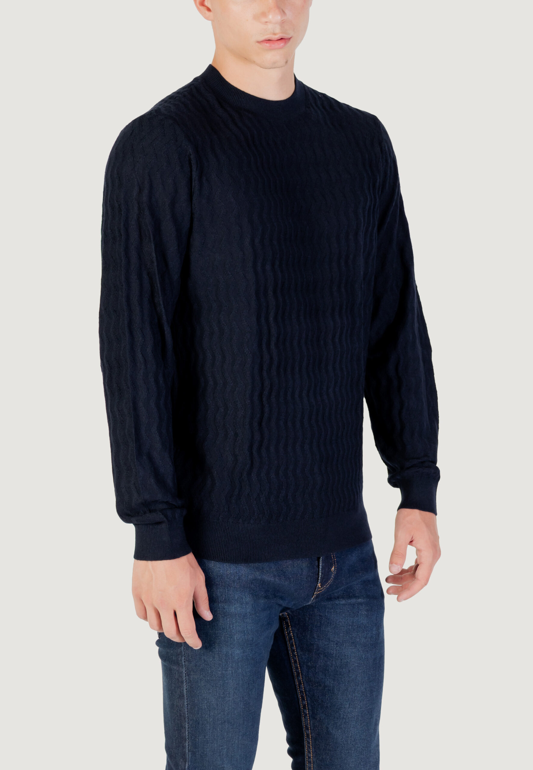 Maglione Armani Exchange pullover Blue scuro - Foto 4