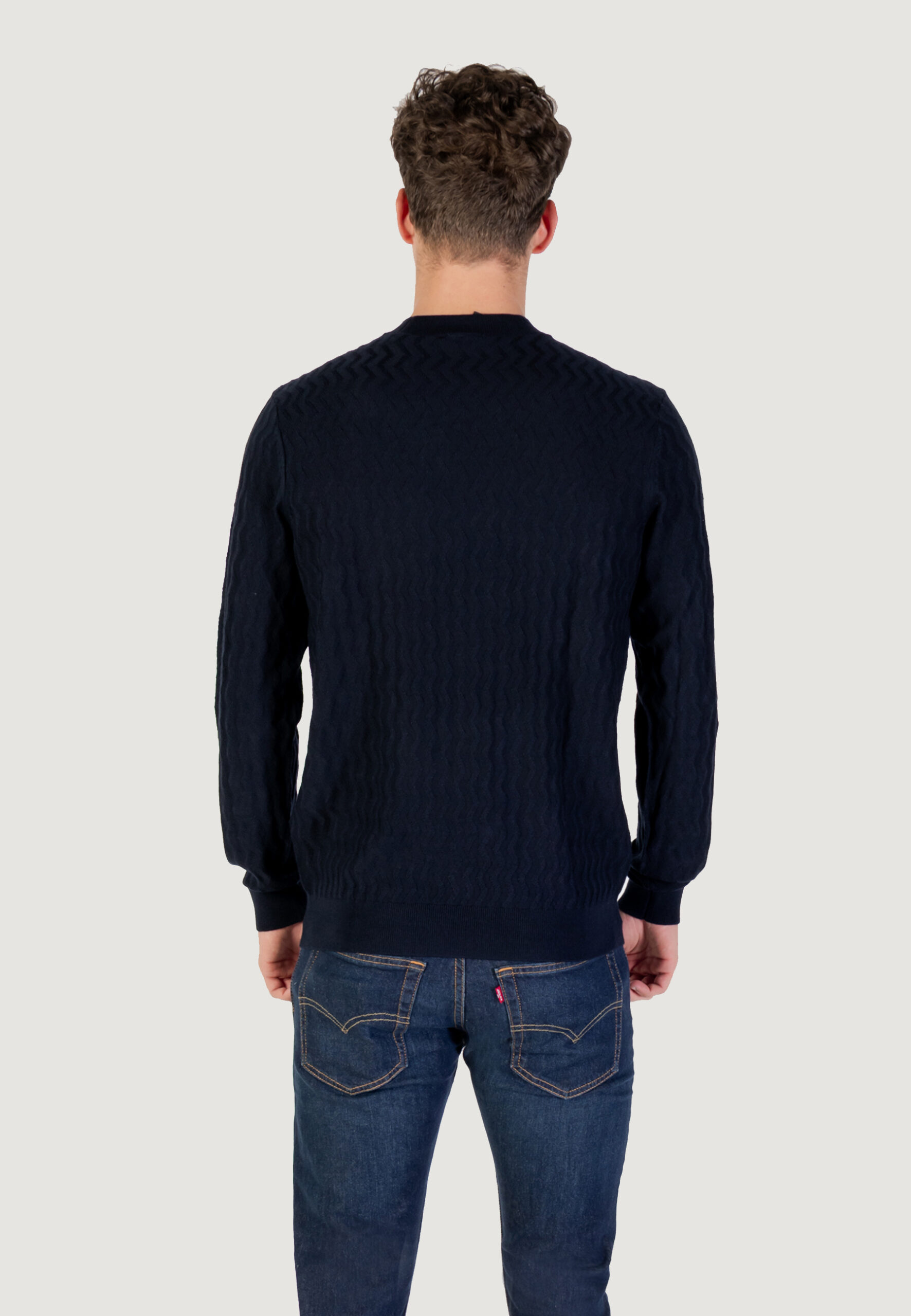 Maglione Armani Exchange pullover Blue scuro - Foto 7