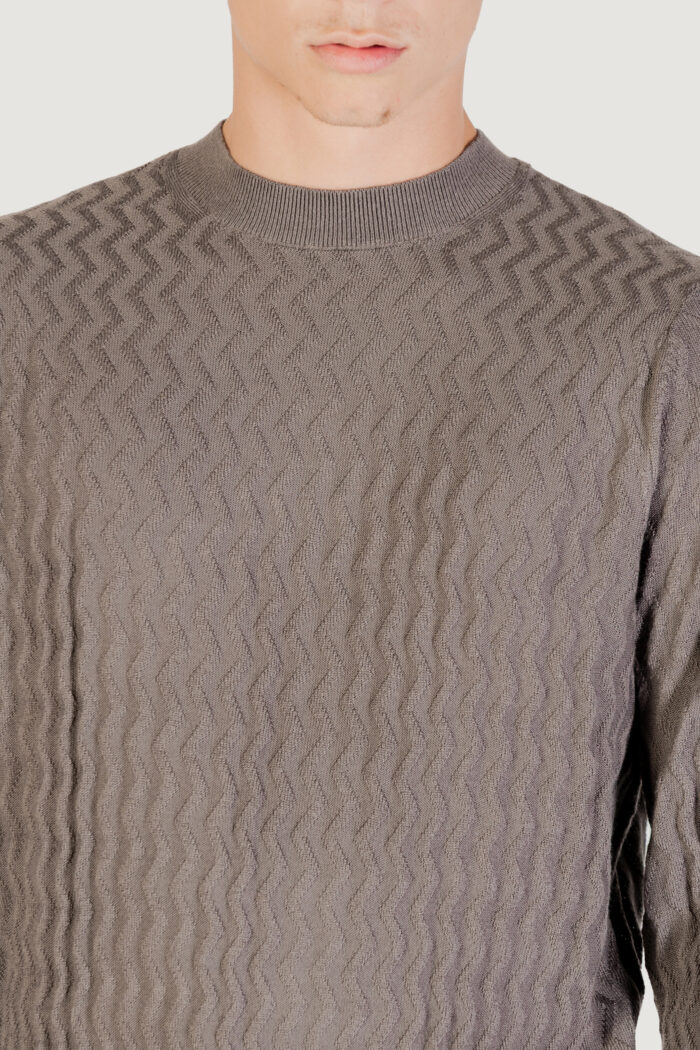 Maglione Armani Exchange pullover Terra – Fango