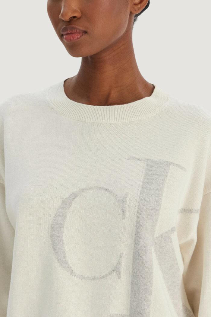 Maglione Calvin Klein Jeans  Latte