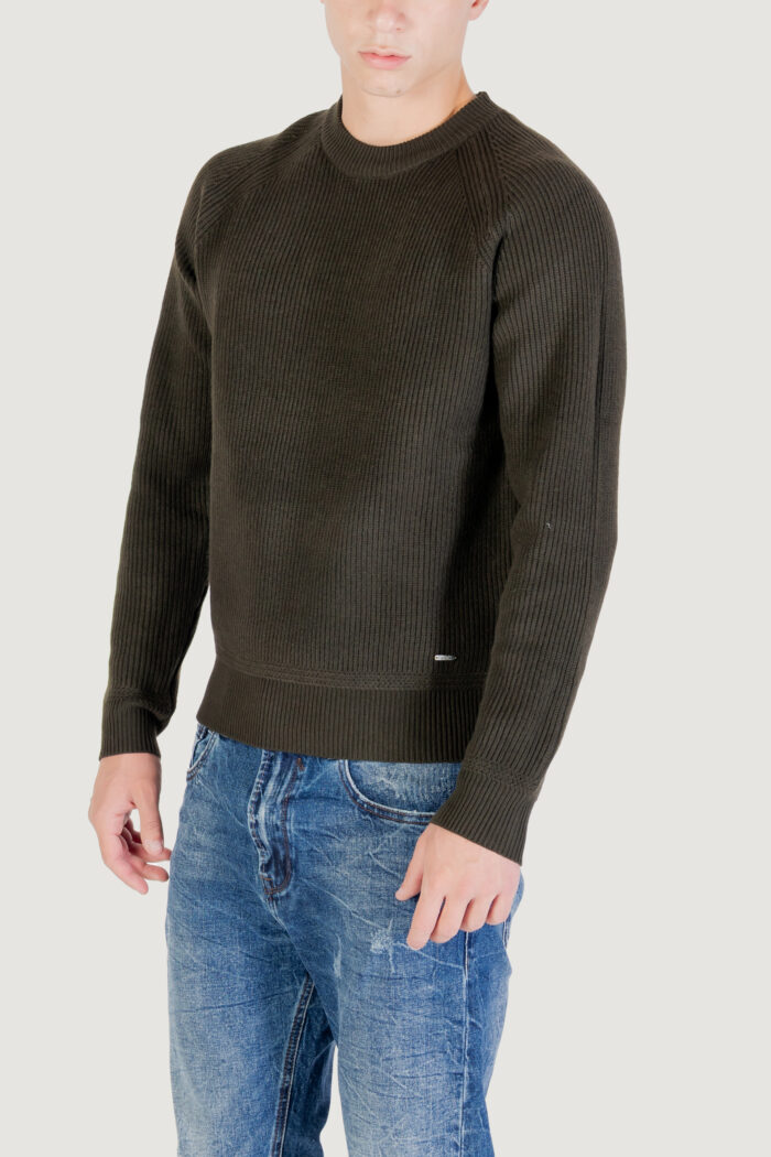 Maglione Gianni Lupo m. girocollo Mimetico