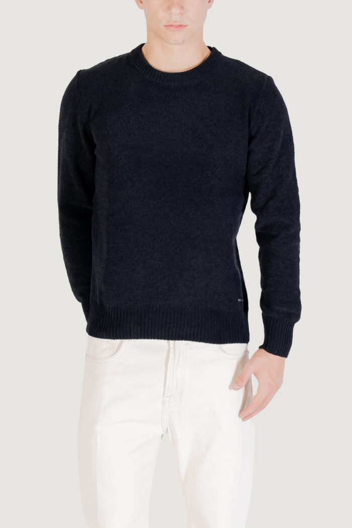 Maglione Gianni Lupo m. girocollo Nero